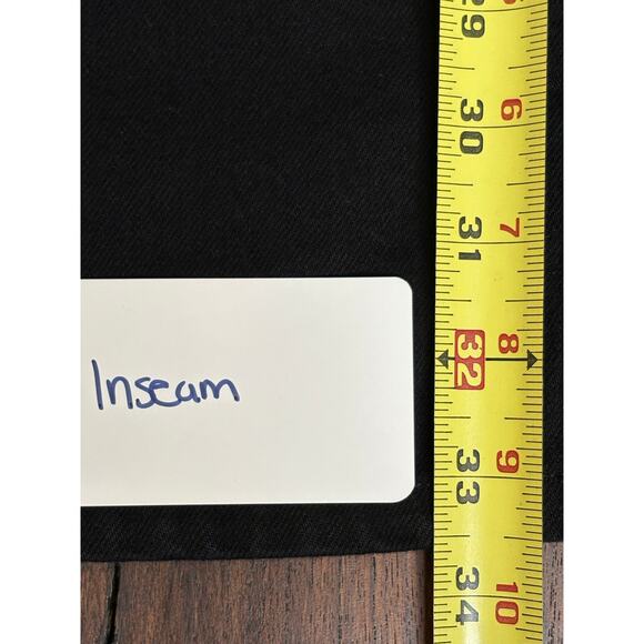 Same NWT The Perfect Jean Black Straight Leg Mid Rise Size 25 - Picture 13 of 13